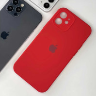 Чехол Silicone Case Full Camera для iPhone 12 Red Чехол Silicone Case Full Camera для iPhone 12 Red